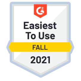 获得2021秋季G2最容易使用徽章