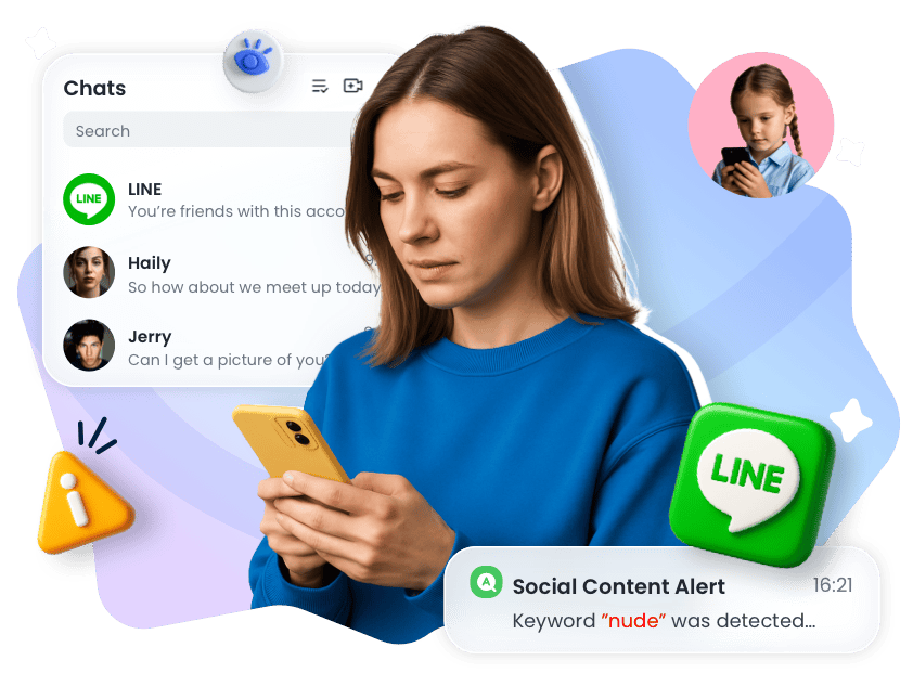 專業的 LINE 監護管控工具